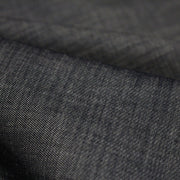 Tissu Chambray coton bleu gris - Fabrication italienne - tissuspipi.com