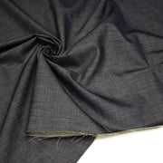 Tissu Chambray coton bleu gris - Fabrication italienne - tissuspipi.com