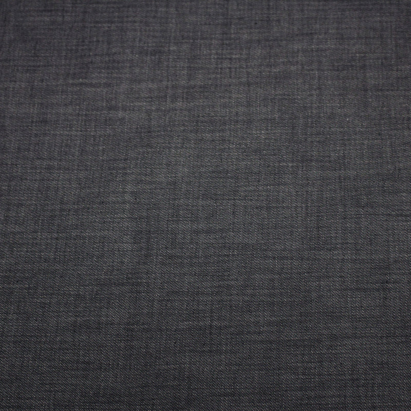 Tissu Chambray coton bleu gris - Fabrication italienne - tissuspipi.com