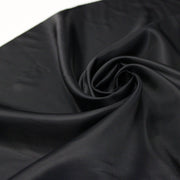 Tissu Doublure viscose & cupro noir - Fabrication italienne - tissuspipi.com