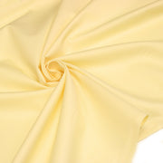 Tissu cotonnade jaune vanille uni - COLLECTION LES BASIQUES - tissuspipi.com