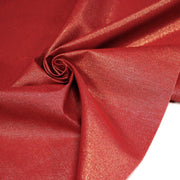 Tissu LUREX DE NOËL : rouge or, vertor , blanc argent, écru or - Petite et grande largeur ! - tissuspipi.com