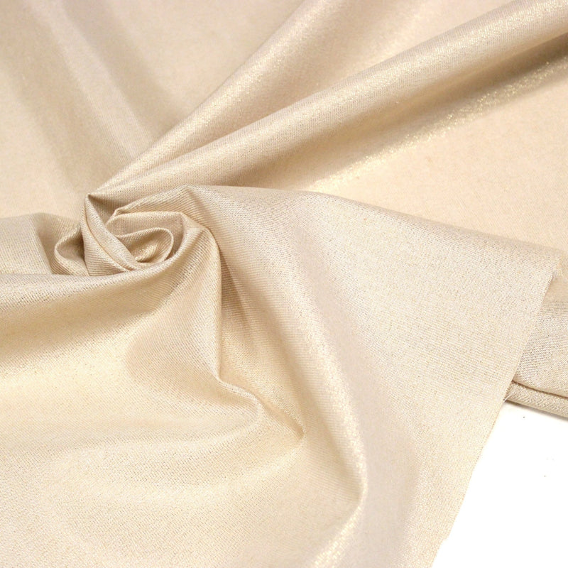 Tissu LUREX DE NOËL : rouge or, vertor , blanc argent, écru or - Petite et grande largeur ! - tissuspipi.com