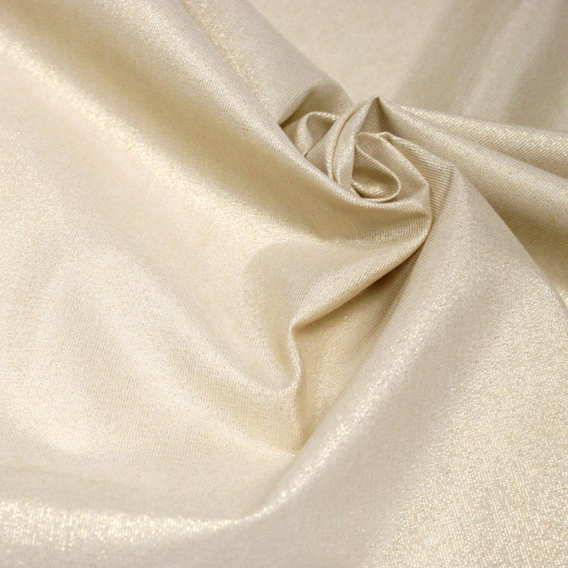 Tissu LUREX DE NOËL : rouge or, vertor , blanc argent, écru or - Petite et grande largeur ! - tissuspipi.com