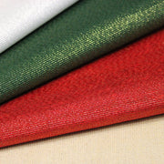 Tissu LUREX DE NOËL : rouge or, vertor , blanc argent, écru or - Petite et grande largeur ! - tissuspipi.com