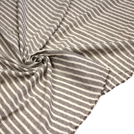 Tissu coton tissé rayé larges rayures 10mm : nombreuses couleurs ! - OEKO - TEX - tissuspipi.com