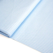 Tissu cotonnade aux rayures bleu ciel - tissuspipi.com