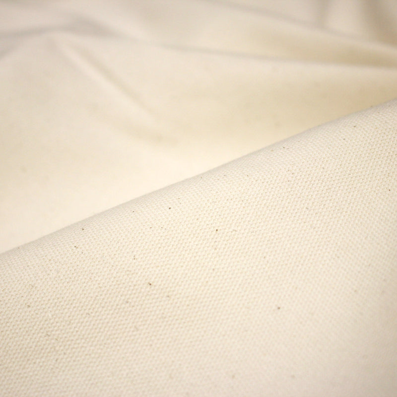 Tissu coton écru grande largeur 280cm et 280gr/m2 : idéal pour tentures et nappes ! - tissuspipi.com