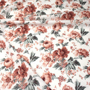 Tissu cotonnade ROSEWOOD, motif britannique fleuri, nombreuses couleurs - OEKO - TEX STANDARD 100 - tissuspipi.com