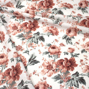 Tissu cotonnade ROSEWOOD, motif britannique fleuri, nombreuses couleurs - OEKO - TEX STANDARD 100 - tissuspipi.com