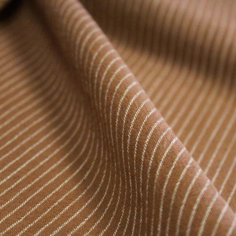 Tissu coton tissé rayé fines rayures : nombreuses couleurs - OEKO - TEX - tissuspipi.com