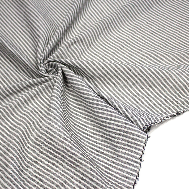 Tissu coton tissé rayé 5mm : nombreuses couleurs ! OEKO - TEX - tissuspipi.com