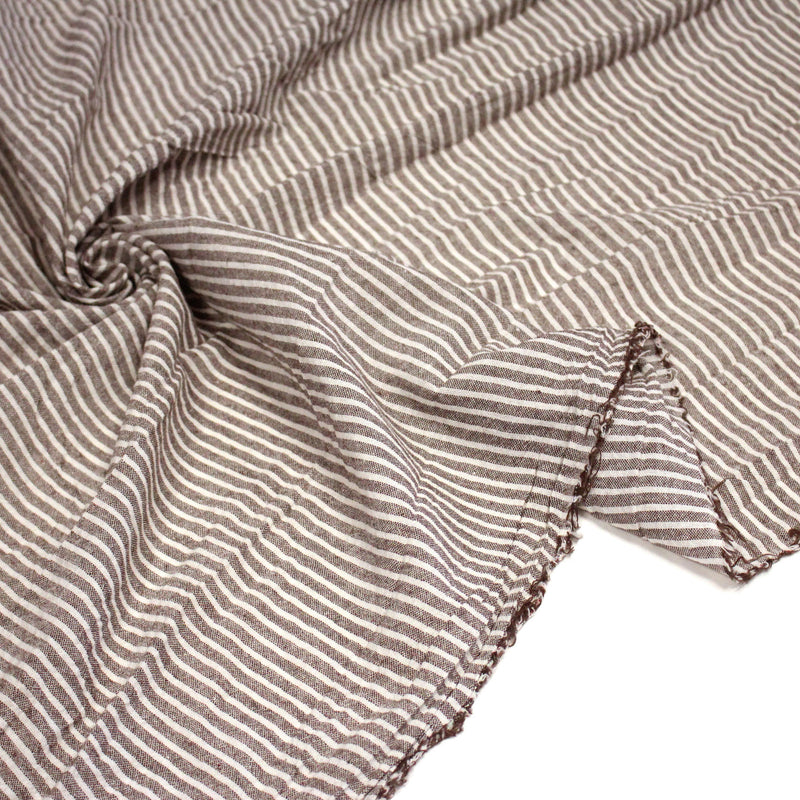 Tissu coton tissé rayé 5mm : nombreuses couleurs ! OEKO - TEX - tissuspipi.com