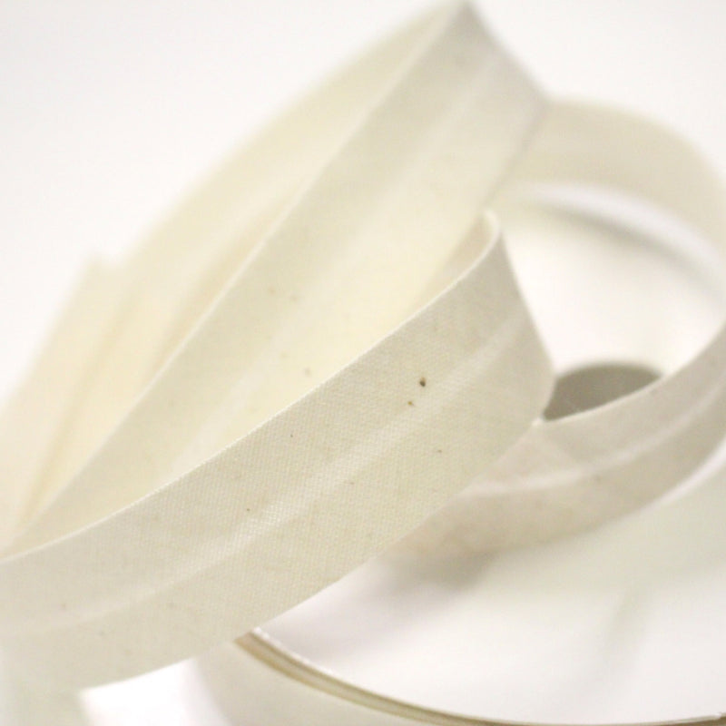 Biais de coton écru - Galette de 25 mètres - tissuspipi.com