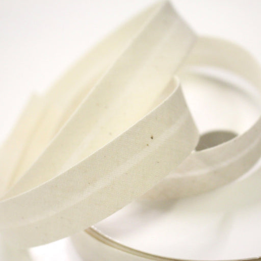 Biais de coton écru - Galette de 25 mètres - tissuspipi.com