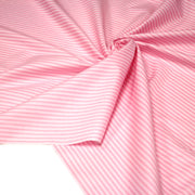 Tissu cotonnade aux rayures roses - tissuspipi.com