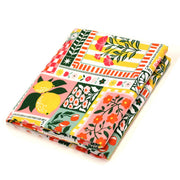 Tissu cotonnade CITRONS, FRUITS ET VICHY MULTICO - COLLECTION SICILIA - OEKO - TEX STANDARD 100 - tissuspipi.com