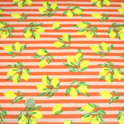Tissu cotonnade RAYURES et CITRONS : 3 couleurs disponibles - COLLECTION SICILIA - OEKO - TEX STANDARD 100 - tissuspipi.com