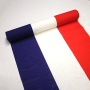 Tissu Drapeau français au mètre - Drapeau France, 80cm de large - tissuspipi.com