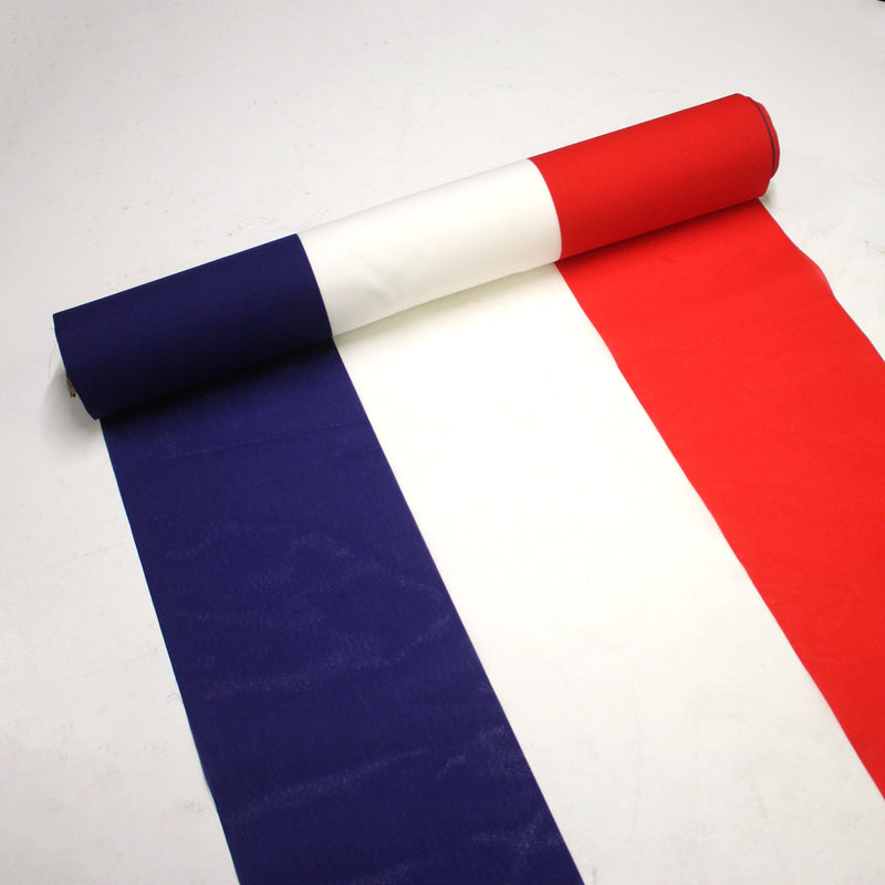 Tissu Drapeau français au mètre - Drapeau France, 80cm de large - tissuspipi.com