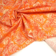 Tissu coton TOILE DE JOUY illustrations indiennes, nombreuses couleurs estivales ! - tissuspipi.com