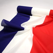 Tissu Drapeau français au mètre - Drapeau France, 80cm de large - tissuspipi.com
