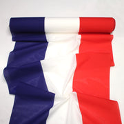 Tissu Drapeau français au mètre - Drapeau France, 80cm de large - tissuspipi.com