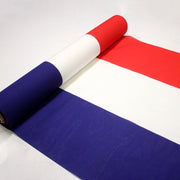Tissu Drapeau français au mètre - Drapeau France, 80cm de large - tissuspipi.com