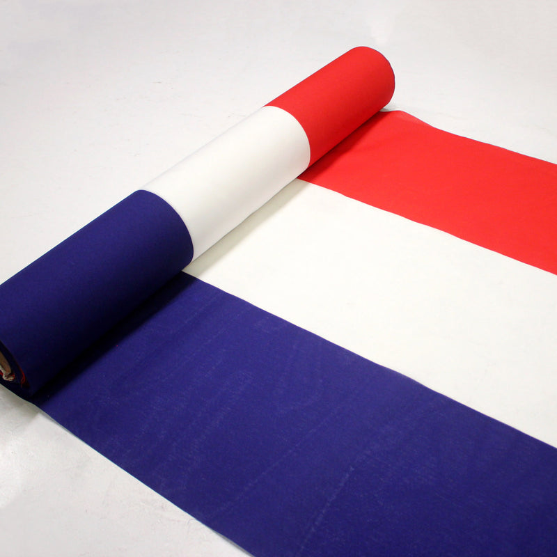 Tissu Drapeau français au mètre - Drapeau France, 80cm de large - tissuspipi.com