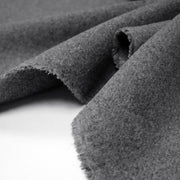 Tissu velours de laine gris souris - Fabrication italienne - tissuspipi.com
