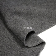 Tissu velours de laine gris souris - Fabrication italienne - tissuspipi.com