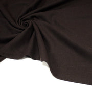 Tissu Drap de laine marron chocolat - tissuspipi.com