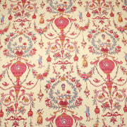 Tissu coton grande largeur 280cm TOILE DE JOUY MONTGOLFIERES jaune & rose - tissuspipi.com