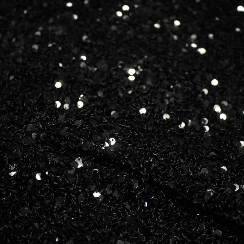 Tissu Sequin paillettes sur velours, nombreuses couleurs ! - tissuspipi.com
