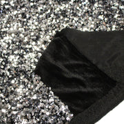 Tissu Sequin paillettes sur velours, nombreuses couleurs ! - tissuspipi.com