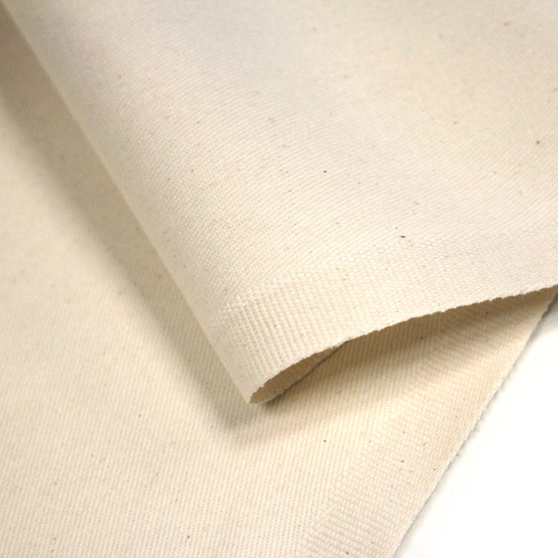 Tissu gabardine coton écru, COLLECTION SIGNATURE - OEKO - TEX STANDARD 100 - tissuspipi.com