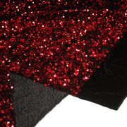Tissu Sequin paillettes sur velours, nombreuses couleurs ! - tissuspipi.com