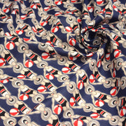 Tissu cotonnade LES NAGEUSES ART DECO - OEKO - TEX STANDARD 100 - tissuspipi.com