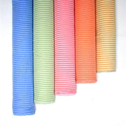 Tissu double gaze coton RAYURES recto verso : nombreuses couleurs ! OEKO - TEX - tissuspipi.com