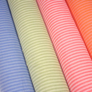 Tissu double gaze coton RAYURES recto verso : nombreuses couleurs ! OEKO - TEX - tissuspipi.com