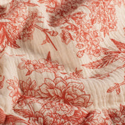 Tissu double gaze TOILE DE JOUY, nombreuses couleurs - STANDARD 100 OEKO - TEX - tissuspipi.com