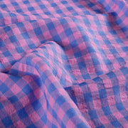 Tissu seersucker coton Vichy : nombreuses couleurs estivales ! - STANDARD 100 OEKO - TEX - tissuspipi.com