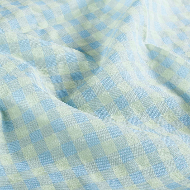 Tissu seersucker coton Vichy : nombreuses couleurs estivales ! - STANDARD 100 OEKO - TEX - tissuspipi.com
