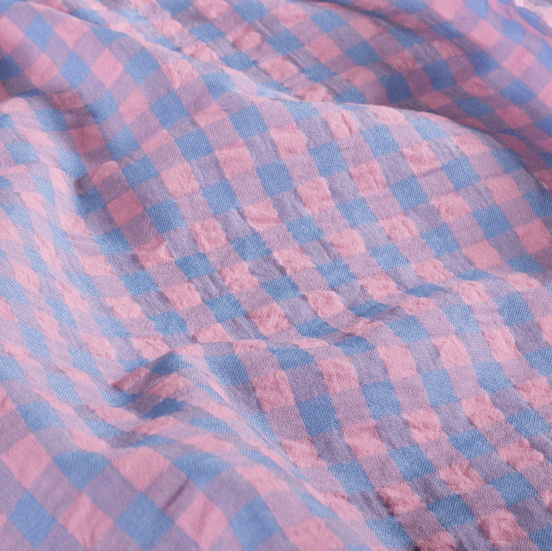 Tissu seersucker coton Vichy : nombreuses couleurs estivales ! - STANDARD 100 OEKO - TEX - tissuspipi.com