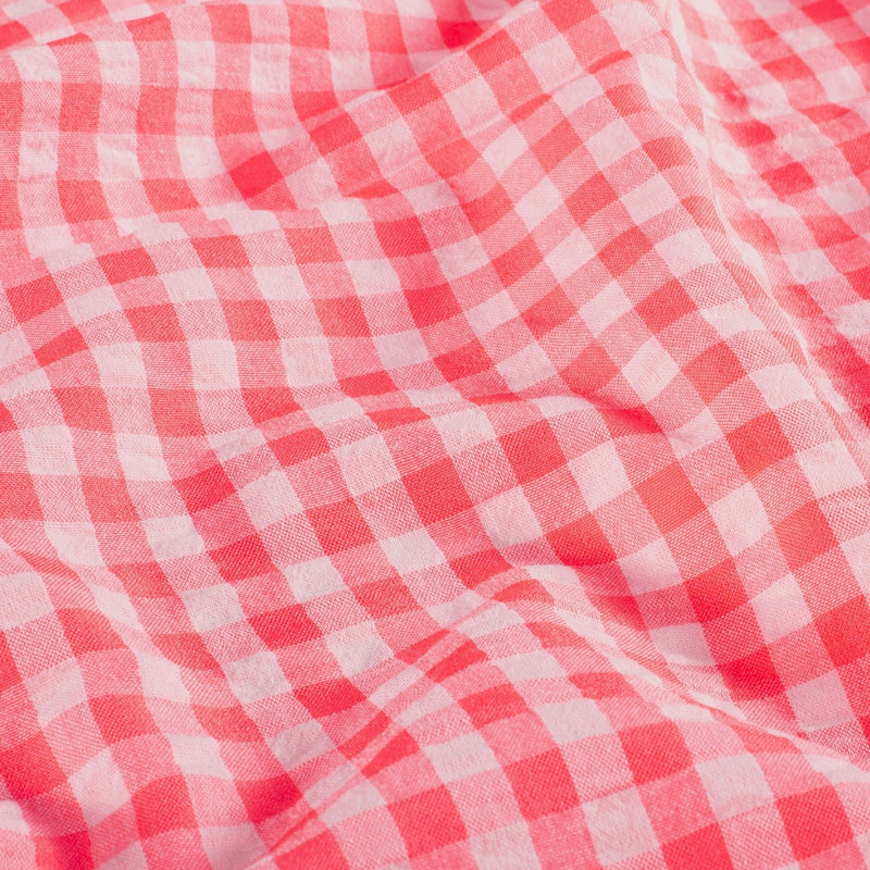 Tissu seersucker coton Vichy : nombreuses couleurs estivales ! - STANDARD 100 OEKO - TEX - tissuspipi.com