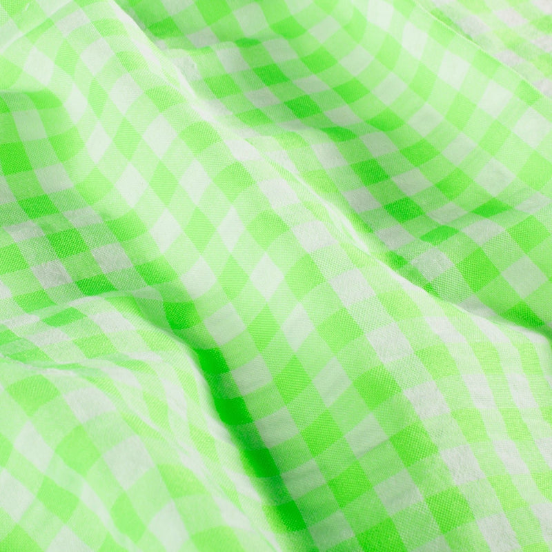 Tissu seersucker coton Vichy : nombreuses couleurs estivales ! - STANDARD 100 OEKO - TEX - tissuspipi.com