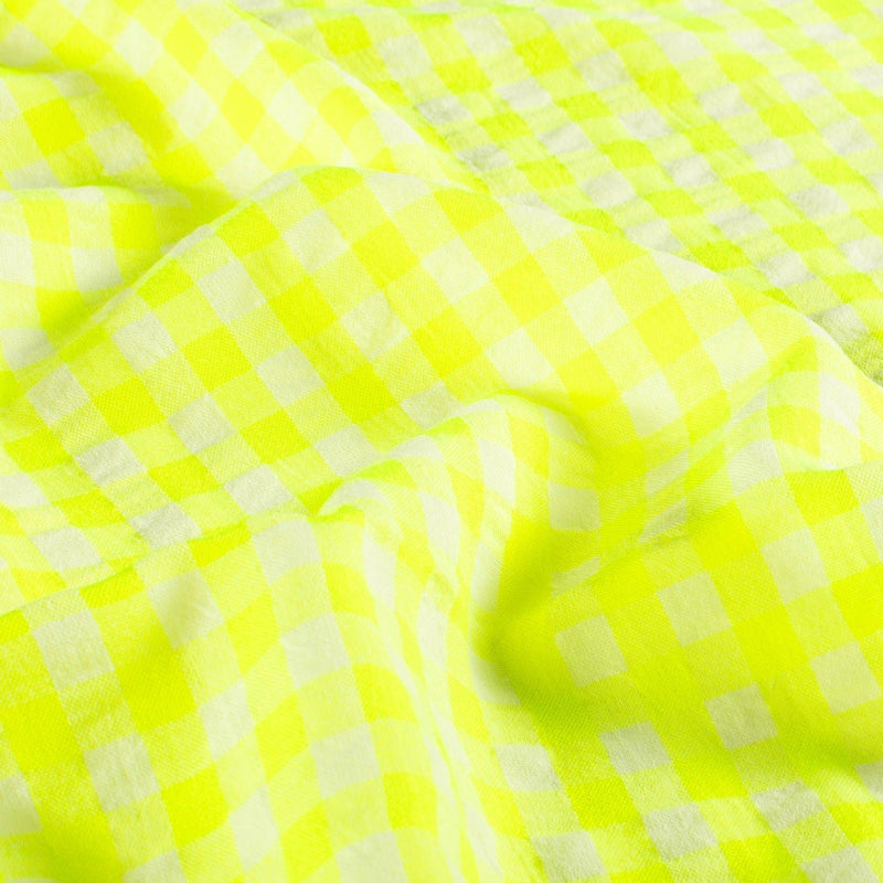 Tissu seersucker coton Vichy : nombreuses couleurs estivales ! - STANDARD 100 OEKO - TEX - tissuspipi.com