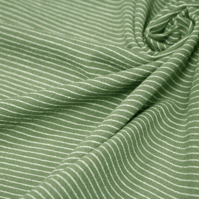 Tissu coton tissé rayé fines rayures : nombreuses couleurs - OEKO - TEX - tissuspipi.com