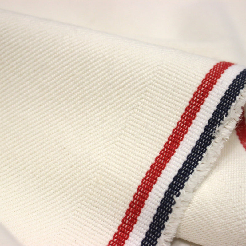 Tissu SERGÉ DENIM DE COTON ÉPAIS : trois couleurs - Matière recyclée & fabrication française - tissuspipi.com