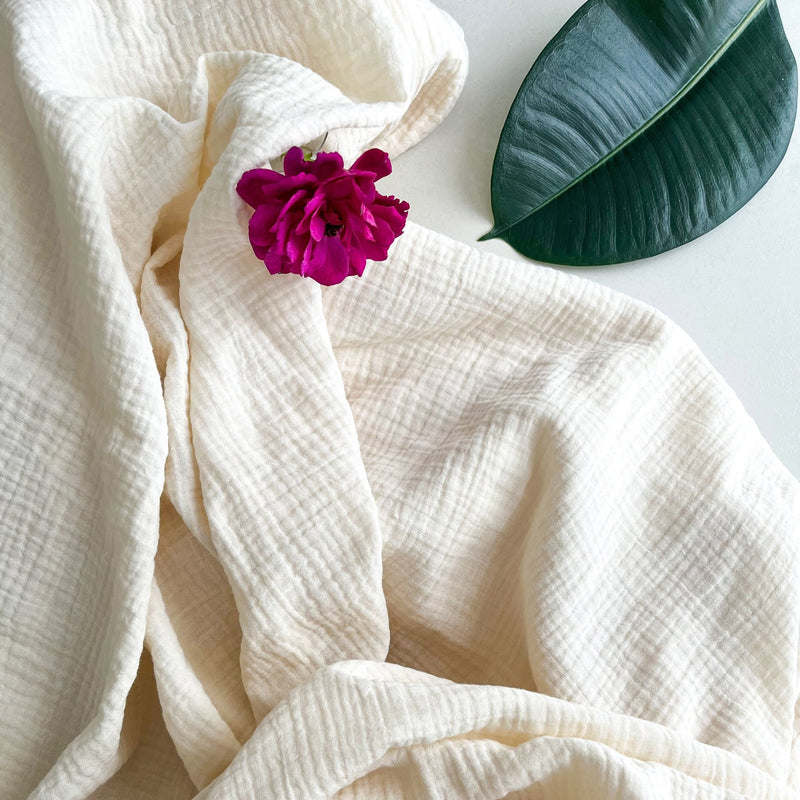 Tissu double gaze de coton : des dizaines de couleurs ! STANDARD 100 OEKO - TEX - tissuspipi.com